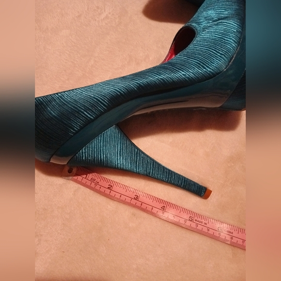 Promise turquoise high heels - Picture 9 of 10